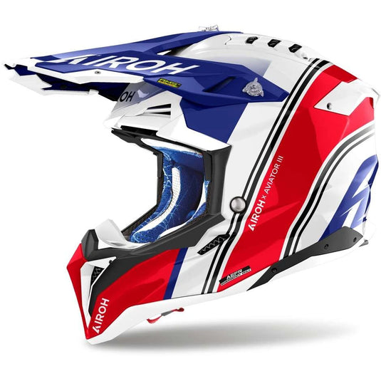 Casco Moto Cross Enduro Airoh AVIATOR 3 HIMA