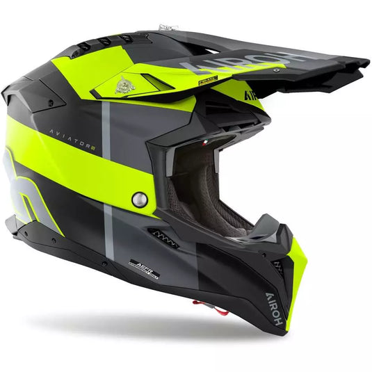 Casco Moto Cross Enduro Airoh AVIATOR 3 MONARCH