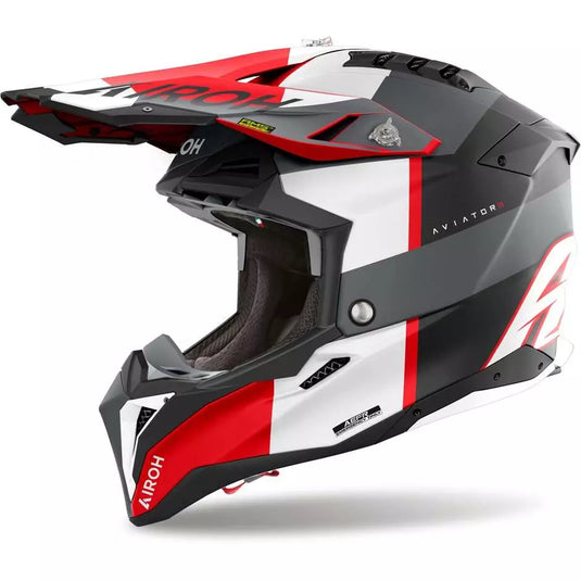 Casco Moto Cross Enduro Airoh AVIATOR 3 MONARCH