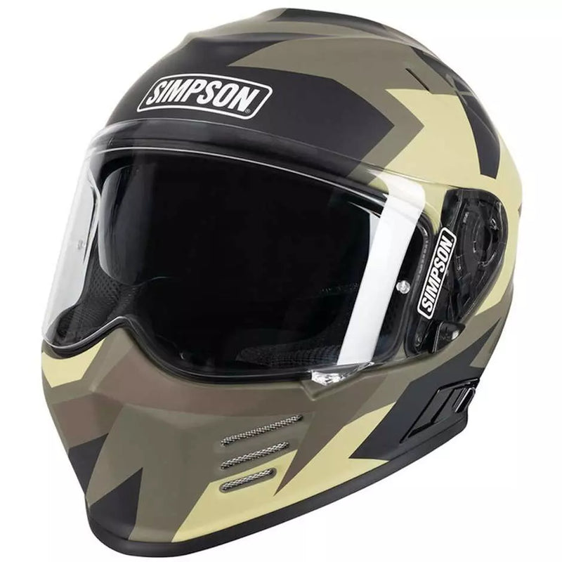 Carica immagine in Galleria Viewer, Casco Moto Integrale Simpson VENOM 22.06 F912 Comanche
