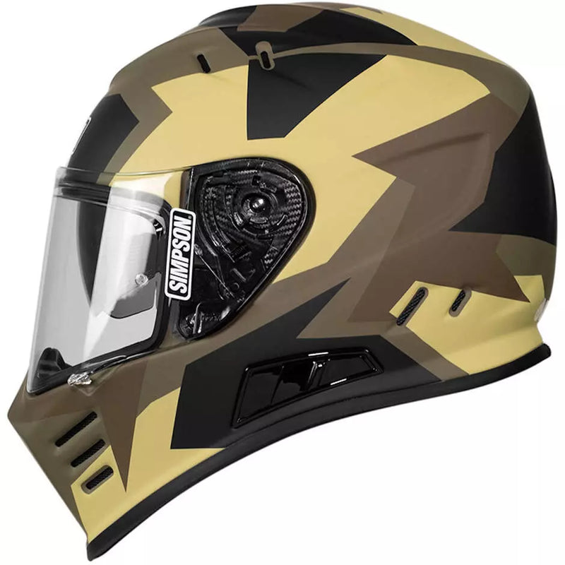 Carica immagine in Galleria Viewer, Casco Moto Integrale Simpson VENOM 22.06 F912 Comanche
