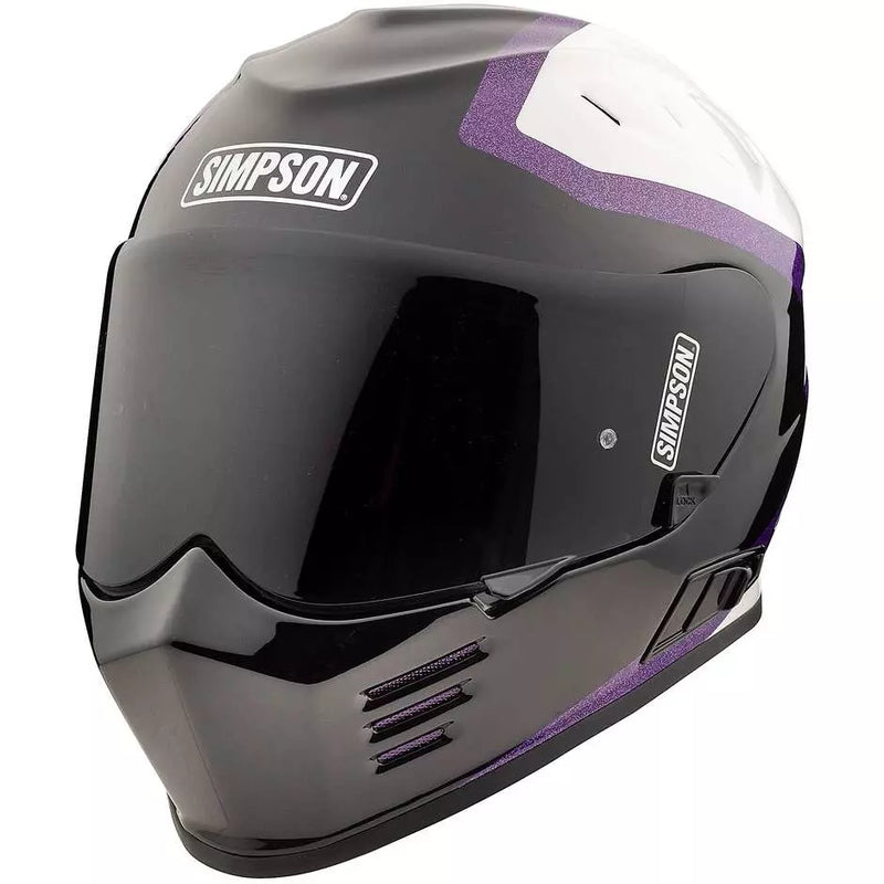 Carica immagine in Galleria Viewer, Casco Moto Integrale Simpson VENOM 22.06 F915 Royal
