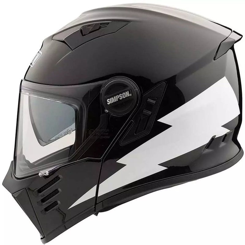 Carica immagine in Galleria Viewer, Casco Moto Modulare Simpson DARKSOME 22.06 FD01 HELLFIRE
