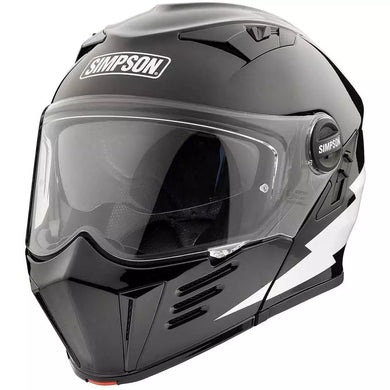 Casco Moto Modulare Simpson DARKSOME 22.06 FD01 HELLFIRE