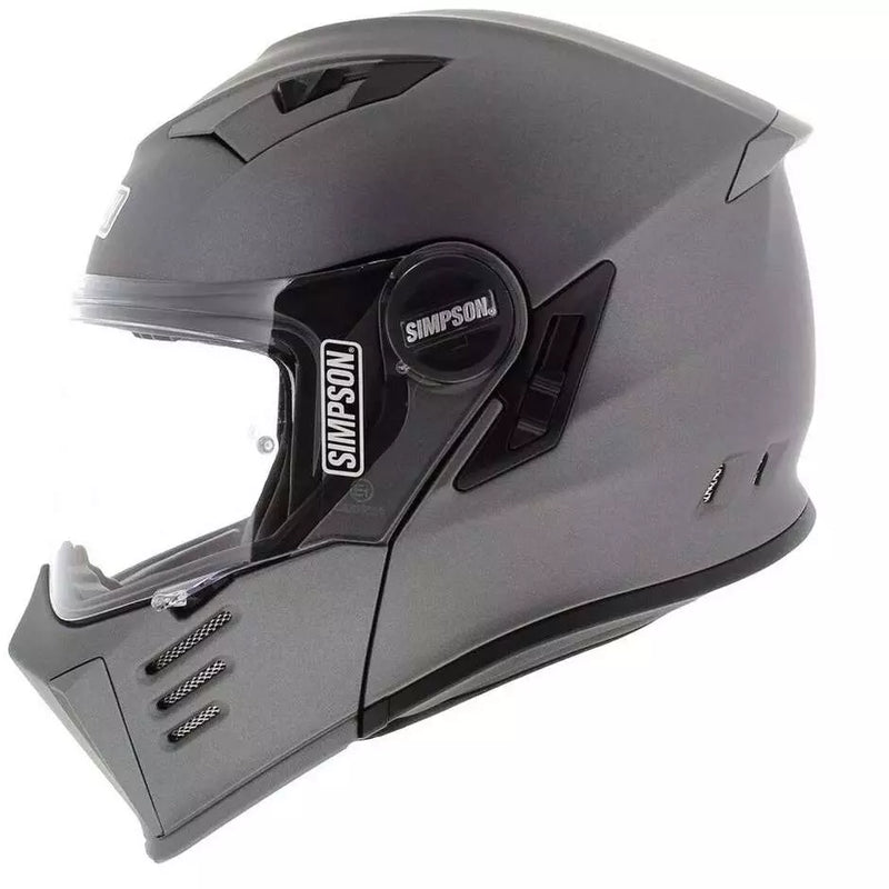 Carica immagine in Galleria Viewer, Casco Moto Modulare Simpson DARKSOME 22.06 MY
