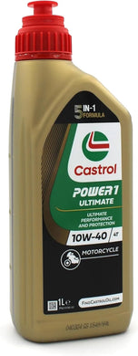 Olio motore moto e scooter lubrificante CASTROL Power 1 Ultimate 4T 10W40