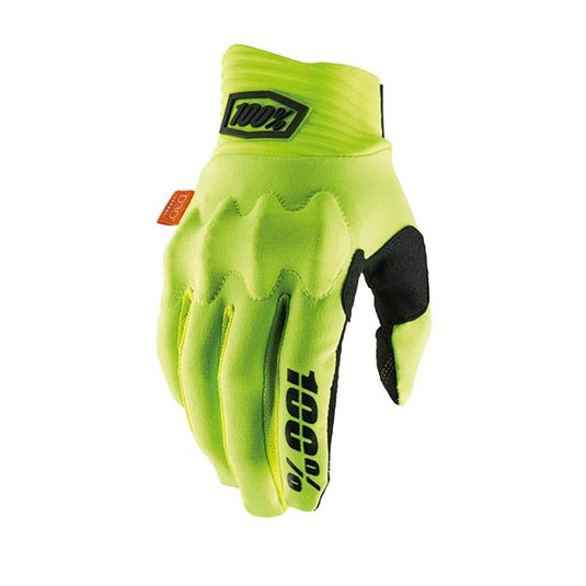 Guanti 100% Cognito Fluo Yellow/Black