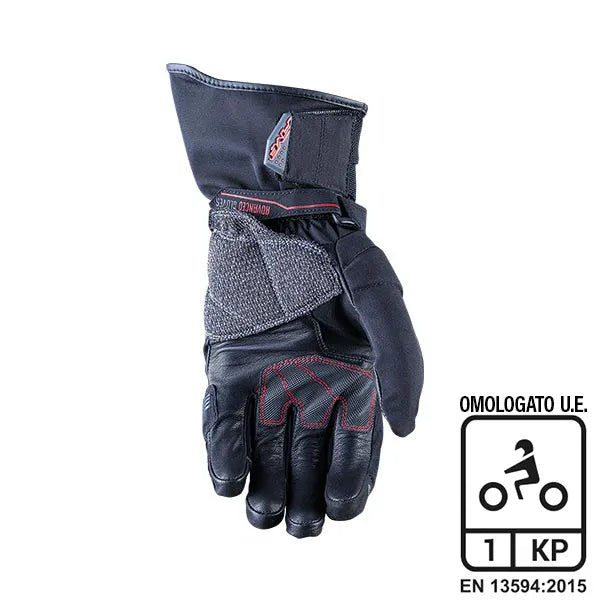 Carica immagine in Galleria Viewer, Guanti Moto Five GT2 WR Nero
