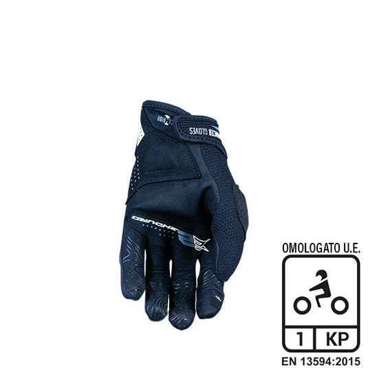 Guanti moto FIVE E2 Black