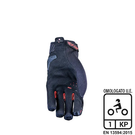 Guanti FIVE RS3 EVO Black/Red