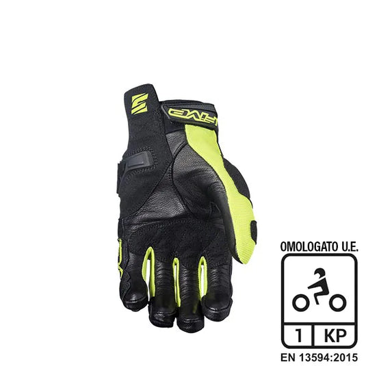 GUANTI FIVE SF3 BLACK/FLUO YELLOW