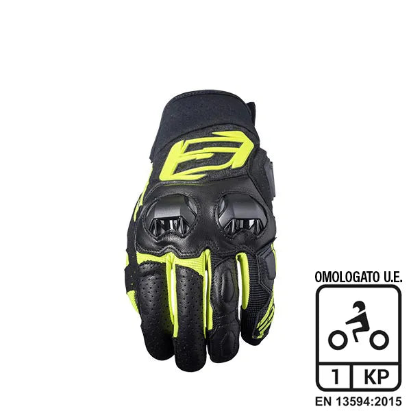 Carica immagine in Galleria Viewer, GUANTI FIVE SF3 BLACK/FLUO YELLOW
