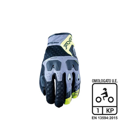 Guanti FIVE TFX3 Airflow Grey/Fluo Yellow