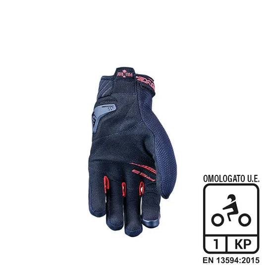 Guanti FIVE RS3 EVO Airflow Black/Red