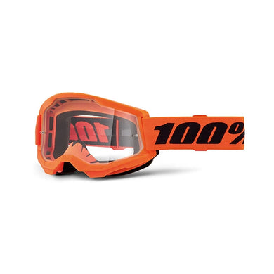 MASCHERA 100% STRATA 2 Neon Orange