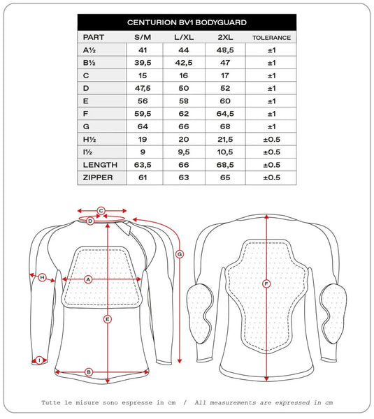 Pettorina UFO - CENTURION BV1